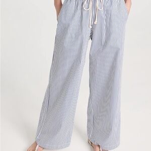 Donni. Pop Striped Wide-Leg Pants